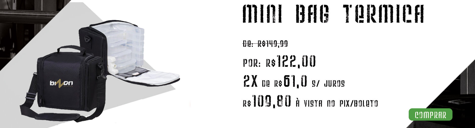 Mini Bag Térmica Fitness